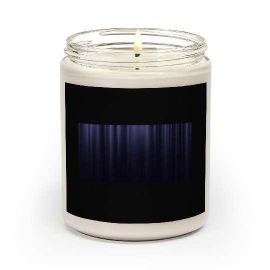 Elegant Purple Theater Cinema Curtain Pattern Scented Candles