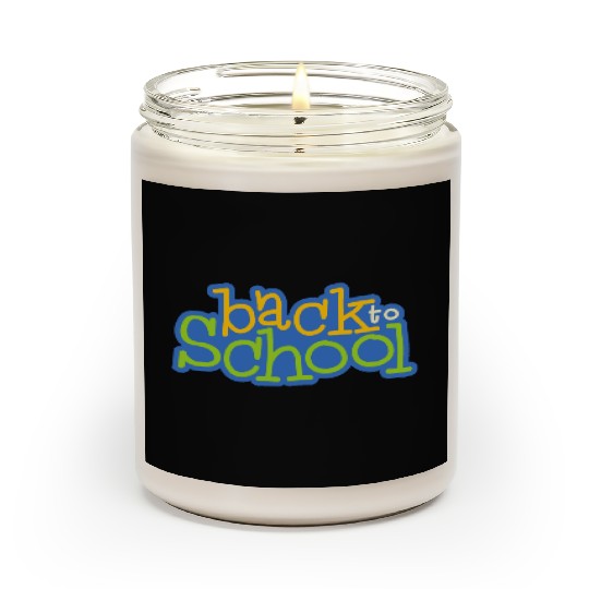 back to school Scented Candles