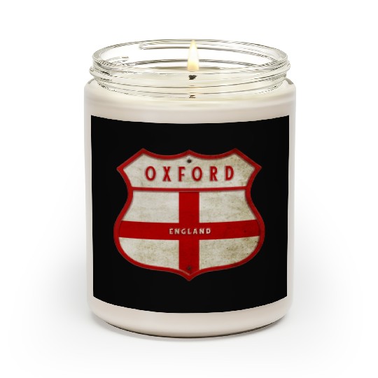 Oxford England coat of arms Scented Candles
