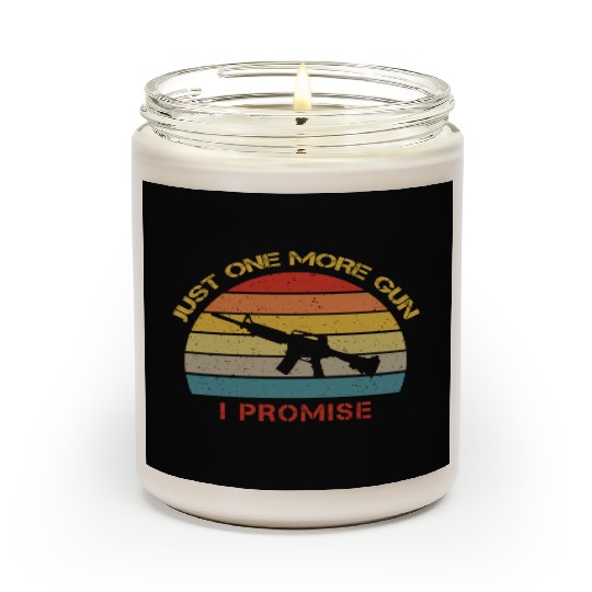 Gun Lover Scented Candles