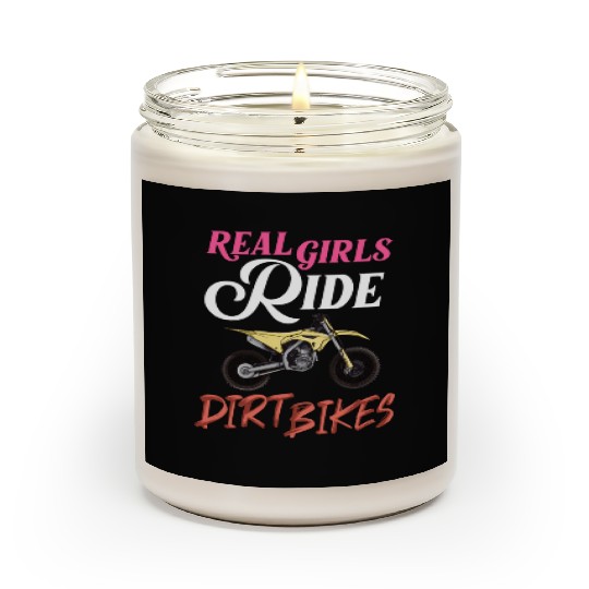 Dirt Bike Electric Motocross Riding MX Rider Scented Candles