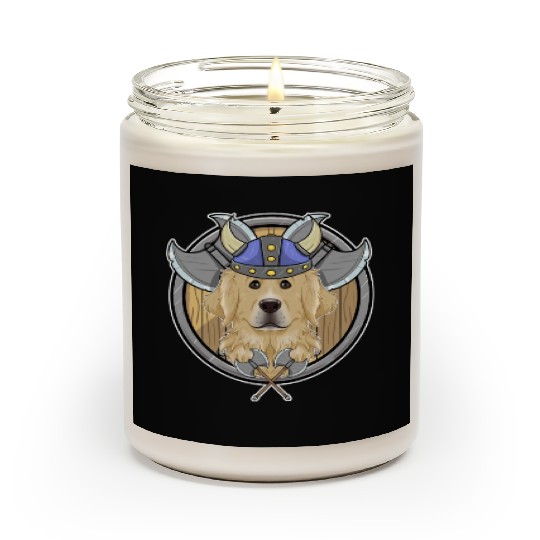 Golden Retriever I Valhalla I Viking Scented Candles
