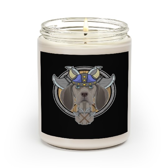 Weimaraner I Valhalla I Viking Scented Candles