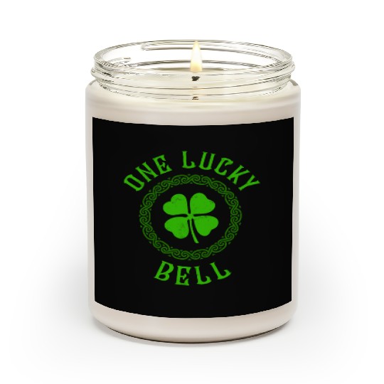 One Lucky Bell Irish Family 4 Leaf Clover Scented Candles