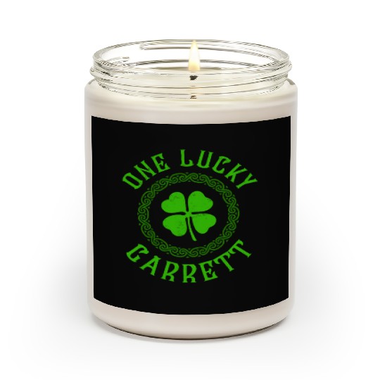 One Lucky Garrett Irish Family Four Leaf Clover Scented Candles