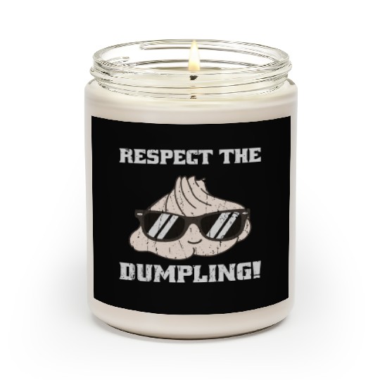 Respect the dumpling - cute dumpling Scented Candles