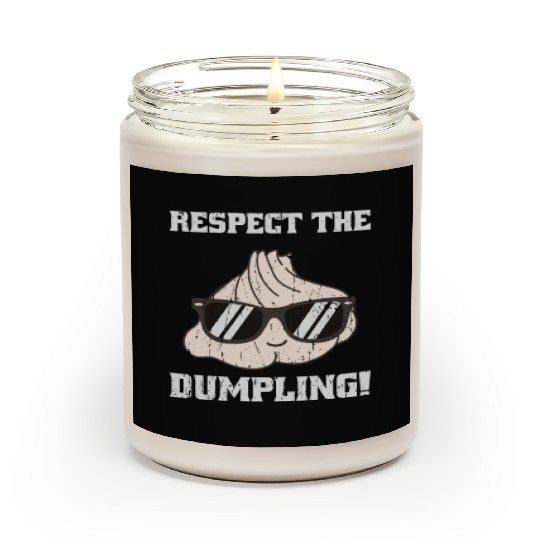 Respect the dumpling - cute dumpling Scented Candles