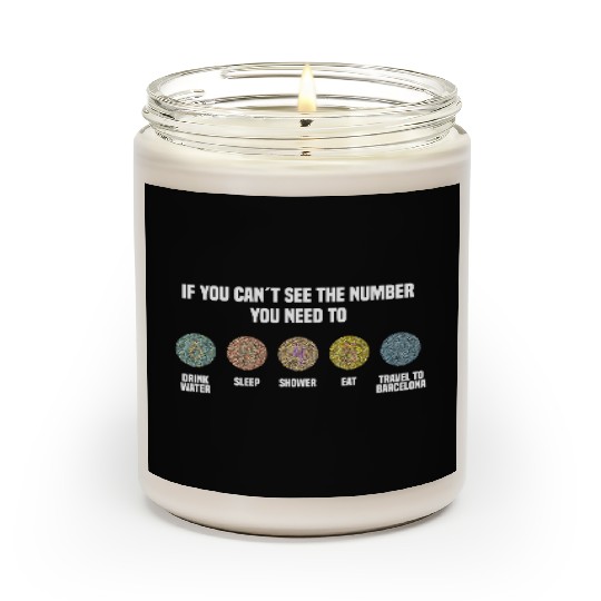 Ishihara Numbers - Travel To Barcelona Scented Candles