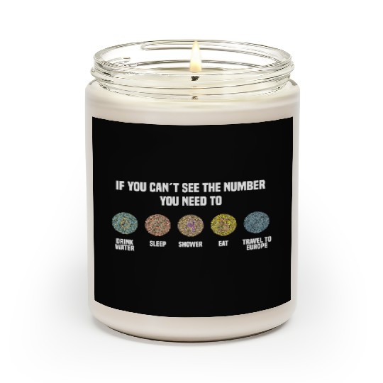 Ishihara Numbers - Travel To Europe Scented Candles