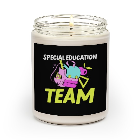 Special Education Team Sped Teacher Awareness Scented Candles
