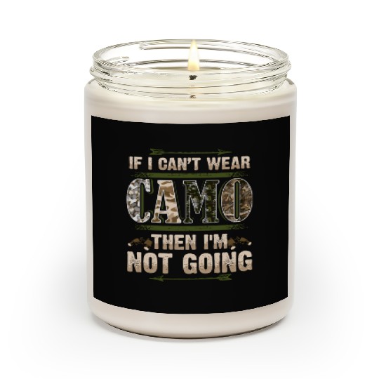 Funny Hunting Camo Hunters Buck Deer Country Redne Scented Candles