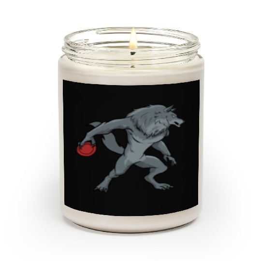 Disc Golf Werewolf Scented Candles