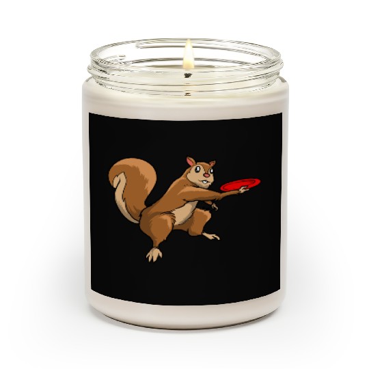 Disc Golf Squirrel Scented Candles