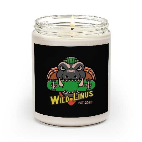 Skating Crocodile by Wild Linus Germany Scented Candles