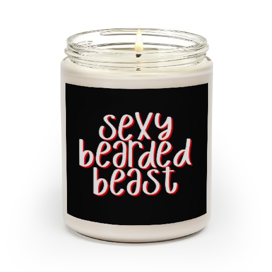 Sexy Bearded Beast 3 Scented Candles