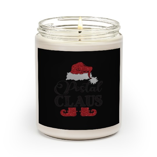 Postal Claus Santa Hat Scented Candles