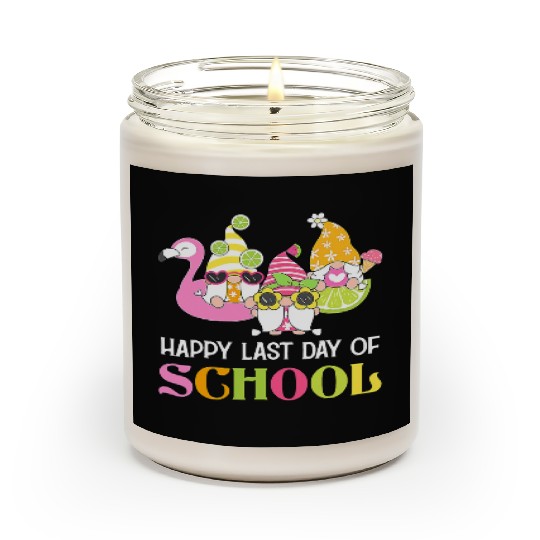 Happy Last Day Of School Teacher Student Graduatio Scented Candles