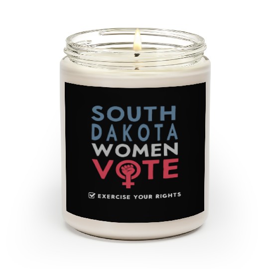 South Dakota Women Vote Voter 2022 Election Scented Candles