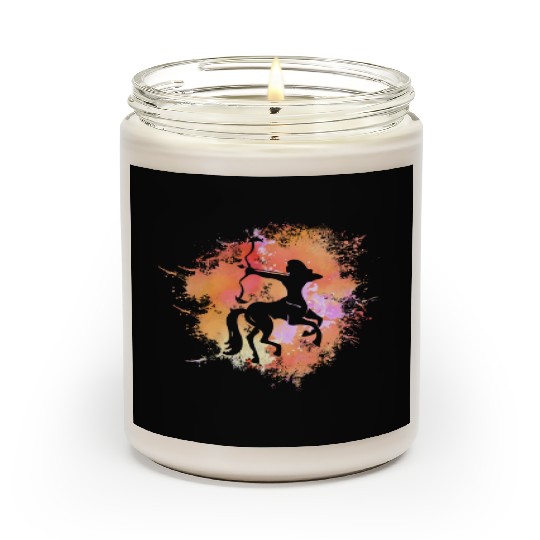 Sagittarius Zodiac Scented Candles