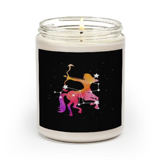 Sagittarius Zodiac Scented Candles