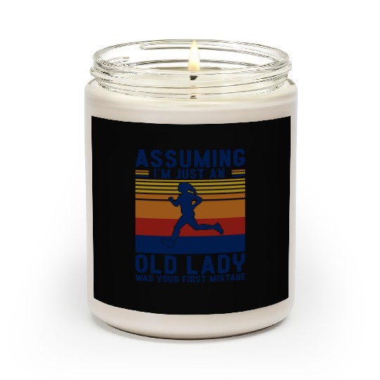 Assuming I'm An Old Lady Running Lovers Scented Candles