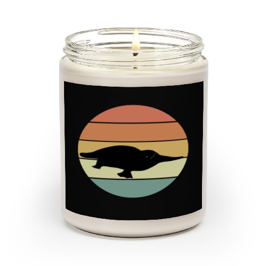 Retro Platypus Scented Candles