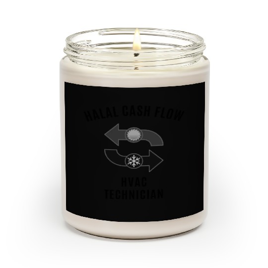 Halal Cash Flow - HVAC Black Scented Candles