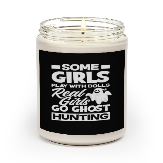 Girl Ghost Hunting Scented Candles