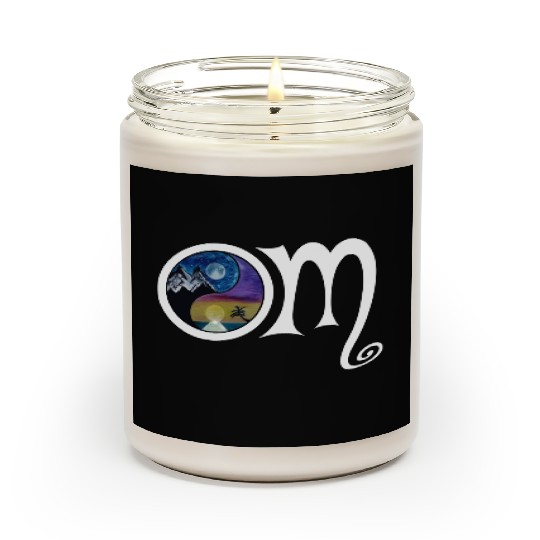 OM Ying Yang Scented Candles