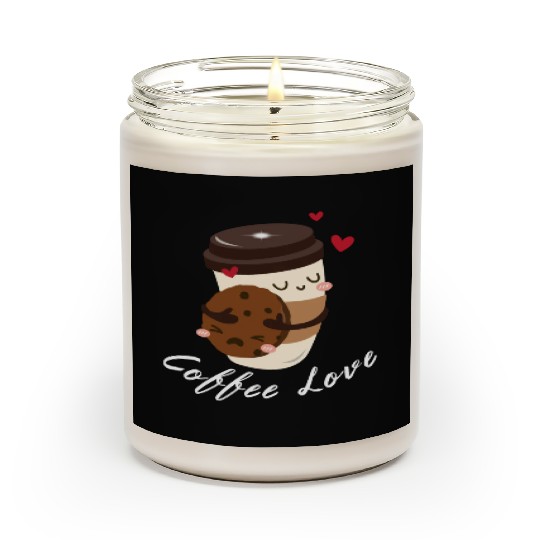 Coffee love cappuccino caffeine Scented Candles