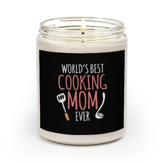 World's Best Cooking Mom Mommy Cook Mother Scented Candles