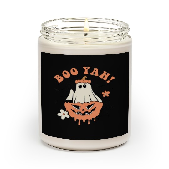 Halloween Trick Or Treat Spooky Season Boo Yah Scented Candles