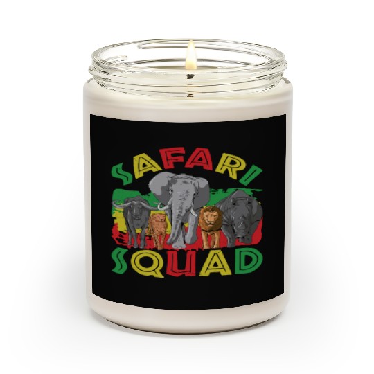 Safari Lifestyle Lion Gang Animal Wild Animal Life Scented Candles