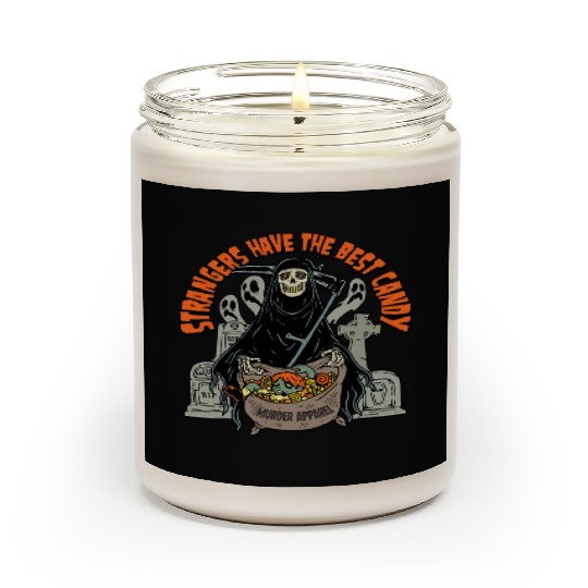Halloween Trick Or Treat Grim Reaper Spooky 85 Scented Candles