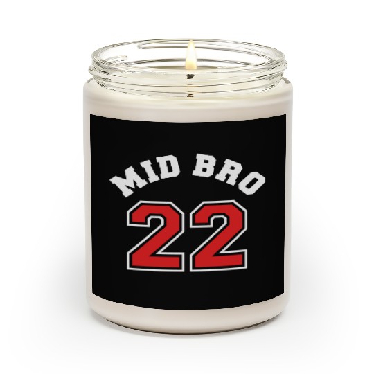 Mid Bro 2022 - Middle Brother Baby Birth Boy Scented Candles