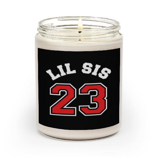 Lil Sis 2023 Little Sister Baby Family Birth Child Scented Candles