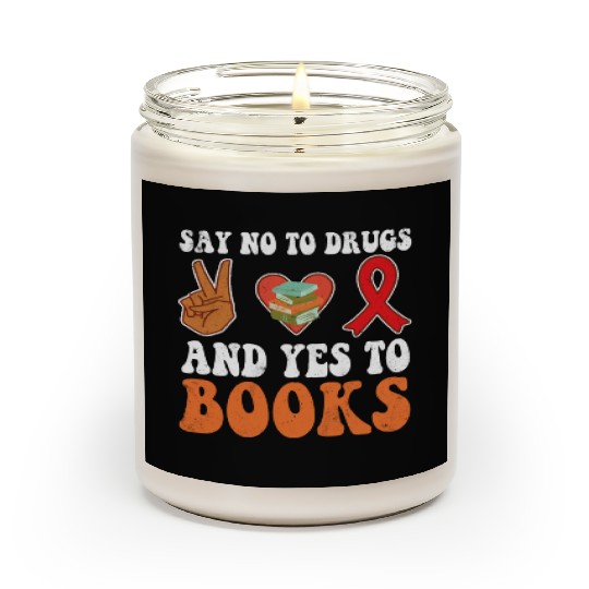 Peace Ribbon Week Awareness Yes Books Wear Red Scented Candles