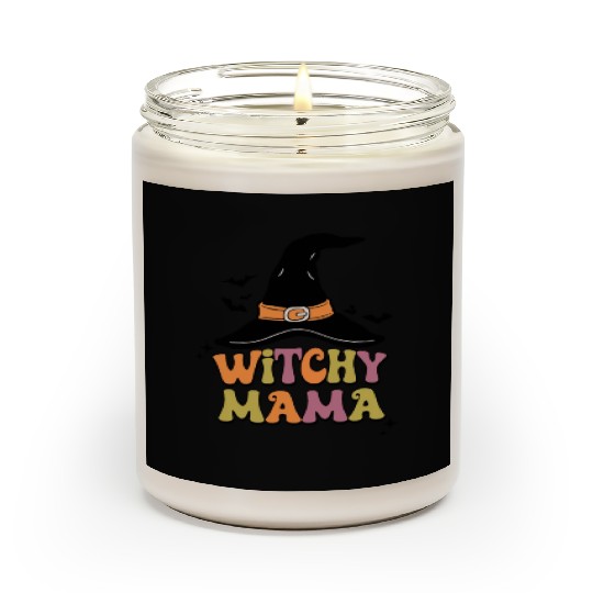 Withcy Mama retro Halloween Witch Hat Scented Candles