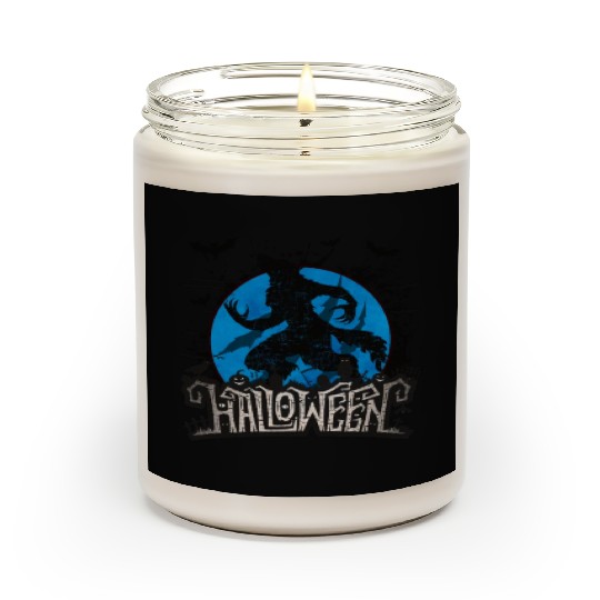 Werewolf howling at the moon Scented Candles