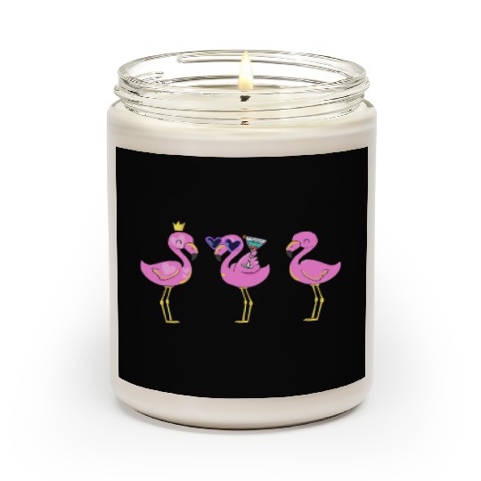 Friends Cocktail Flamingo Lover Scented Candles