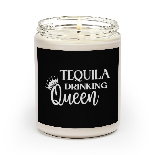 Tequila Drinking Queen Scented Candles