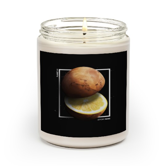 Space astronaut science planets astronomy design Scented Candles