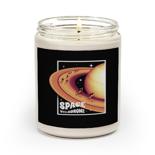 Space astronaut science planets astronomy design Scented Candles