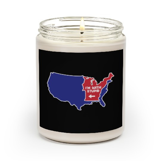 Vermont State US Design for patriotic Vermonters Scented Candles