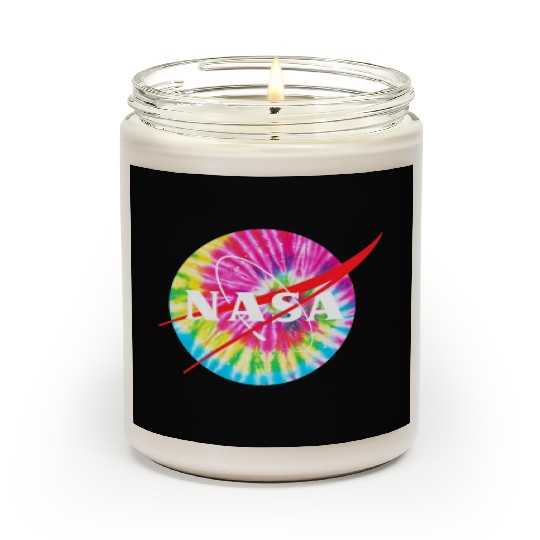 NASA Tie Dye Scented Candles