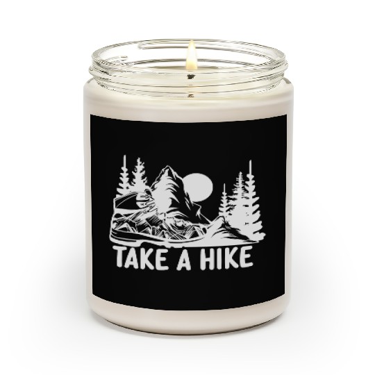Go For A Hike, Take A Hike Scented Candles
