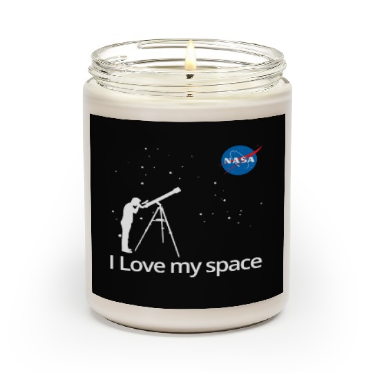 NASA I Love My Space Telescope Galaxy Scented Candles
