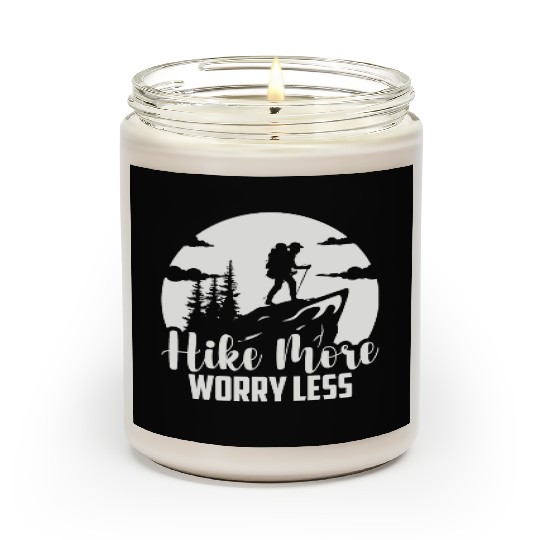 Mountaineering Hiking Hiking Vacation Hiker Scented Candles