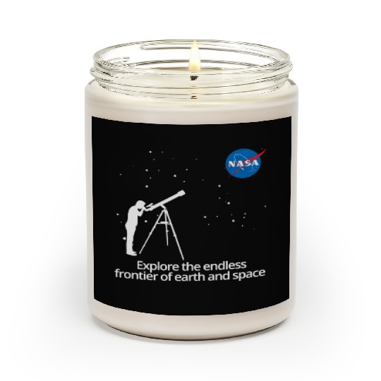 NASA Explore The Endless Frontier Of Earth Space Scented Candles