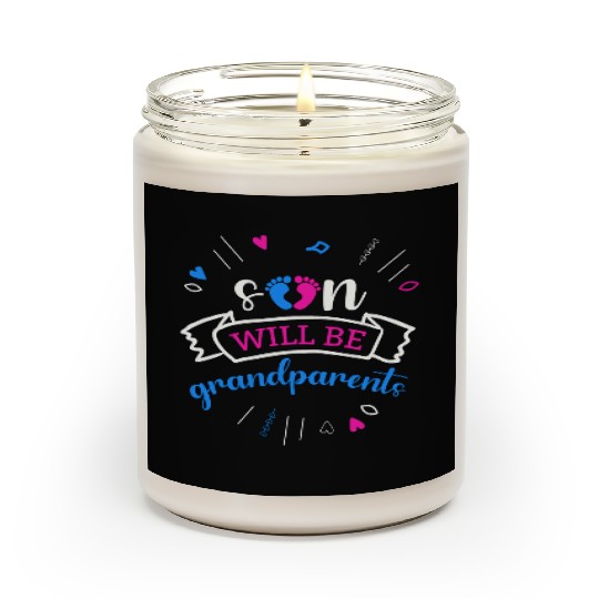 We Will Become Grandparents, Be Grandparents Scented Candles